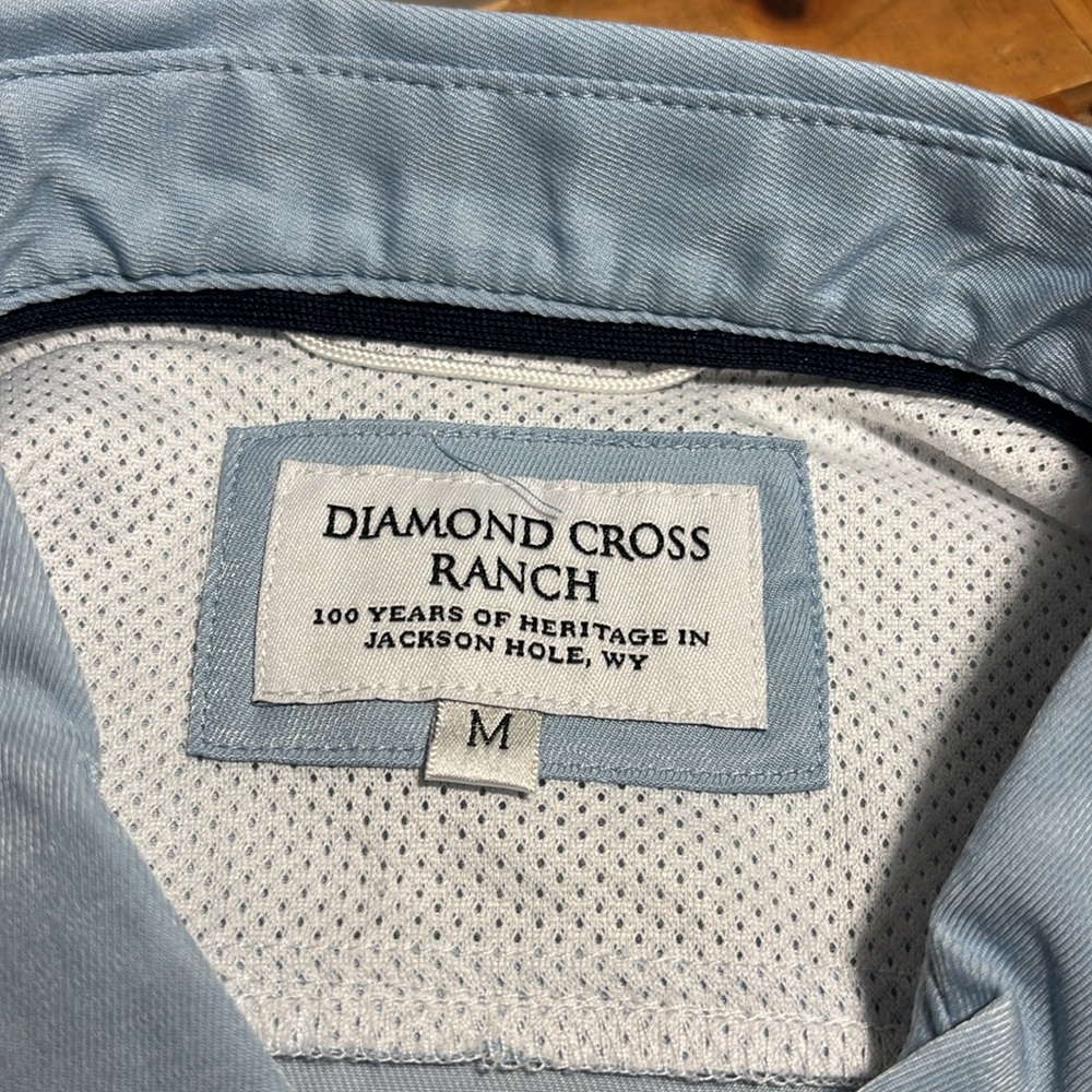 Diamond Cross Ranch Western Button Front Shirt - Picture 10 of 10